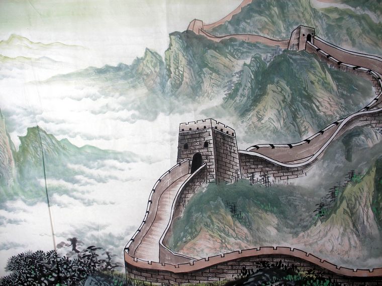 八尺國畫長城